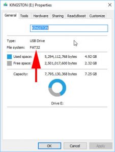 FAT32 USB Install Windows