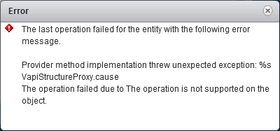 Cannot Export Encrypted VM to OVA