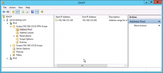 AnyConnect Windows DHCP