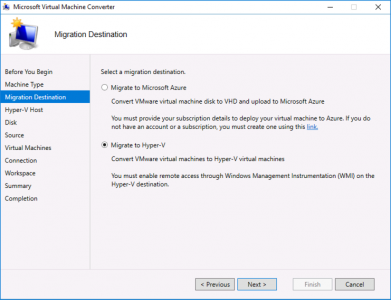 Migrate to Hyper-V