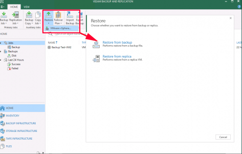 Veeam Restore to Azure