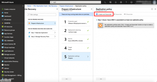 Azure Replication Policy