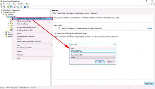 DNSSEC Group Policy