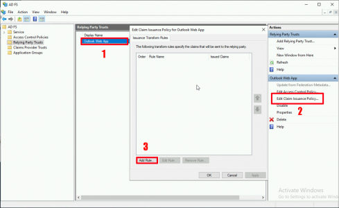 Configure Claims Issuance