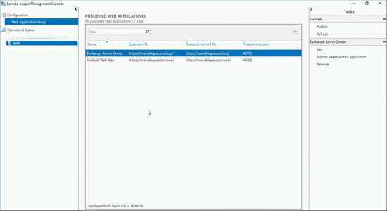 WAP 2019 Publish Exchange