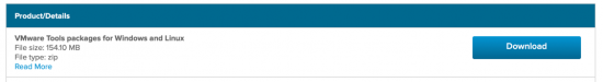 Download VMware Tools