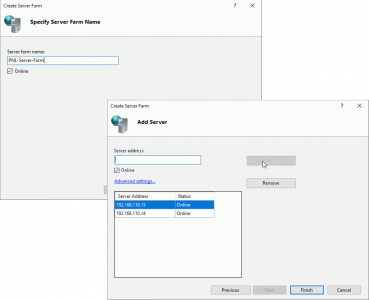 Configure ARR Server Farm