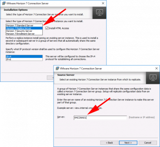 VMware Horizon Replica Server Setup