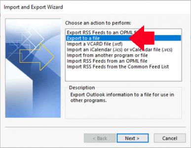 Export Email From Outlook