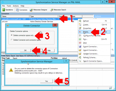 AAD Delete Connector Space