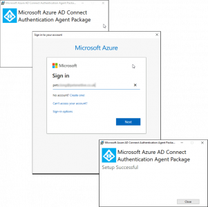 Download Azure Pass-through Authentication agent