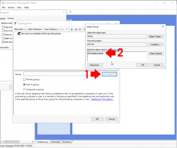 Item-Level Targeting Domain Group Members