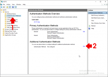 ADFS Enable or Disable Duo