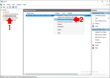 Duo ADFS Access Control Policy