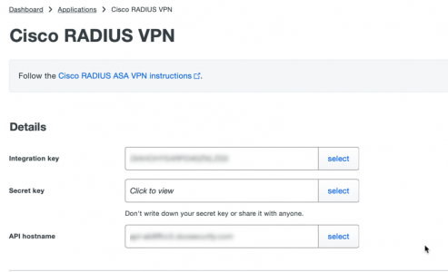 RADIUS Duo Keys