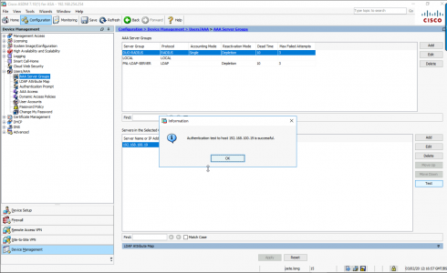 Tested ASA Duo Authentication