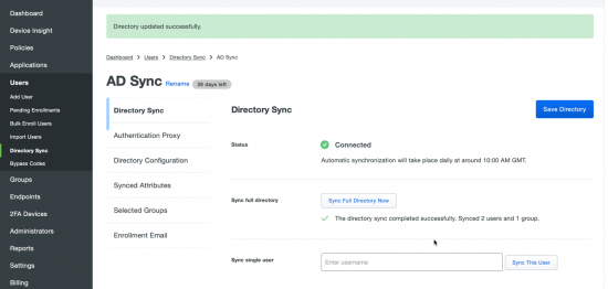 Duo LDAP and LDAPS