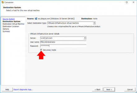 Fix VMWare Converter IO Error