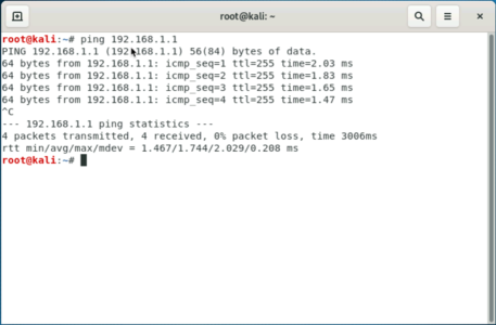 Fortigate enable ping on an interface