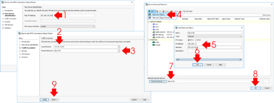 Cisco ASA to Fortigate Subnets