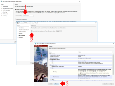 Cisco ASA to Fortigate VPN From ASDM