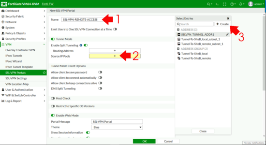 Fortigate Source IP Pools