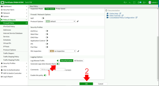 Fortigate SSL-VPN Logging