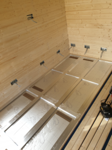 Floor Insulation Summer House