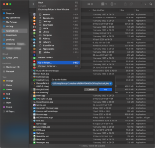 Mac OSX Go To Folder