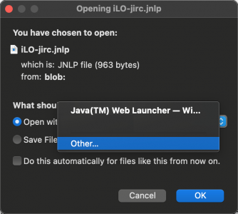 Opening JNLP files on Mac