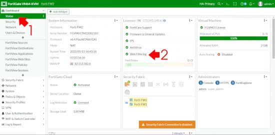 fortigate email filter configuration