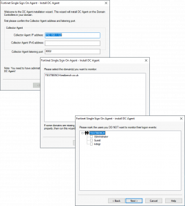 FSSO Collector IP and Port