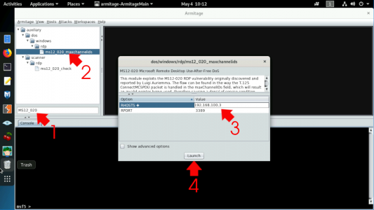 Test Fortigate IDS