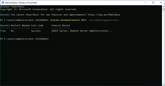 Install DHCP on Server 2022