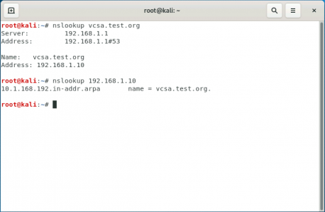 FortiGate Test DNS Zone