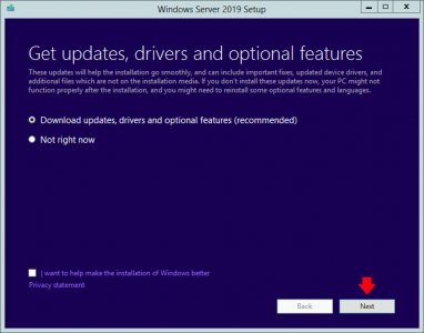 Upgrade Server 2012 to 2019