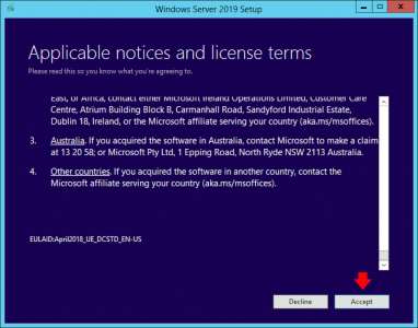 Server EULA