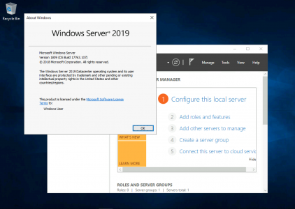 Server 2019 In place upgraded