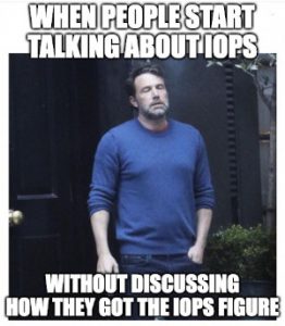 What are IOPS