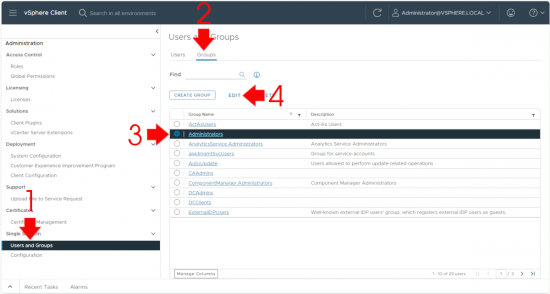 vCenter Active Directory Group Authentication