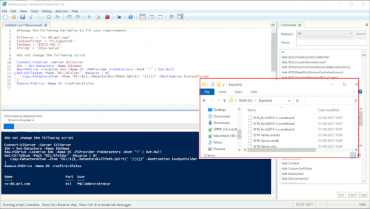 Exporting a VM With PowerShell