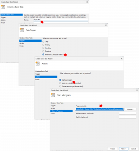 Server 2025 nic profile public sheduled task