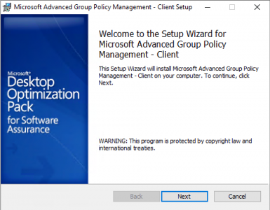 Audit GPO Changes - AGPM Client
