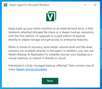 Veeam Migrate Between Hypervisors Manual Agent Deployment Error