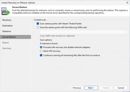 Veeam Migrate Between Hypervisors Instant Recovery