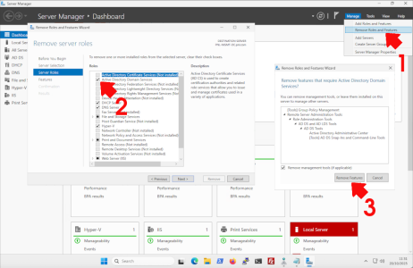 Demoting a Domain Controller