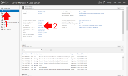 LBFO with Cisco Enable Teaming