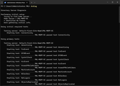 Demote a Domain Controller DCDIAG