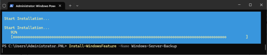 Directory Partition Windows Backup