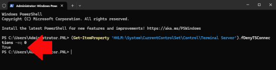 Tesr RDP is not getting blocked on firewall Can't Connect to the Remote Computer